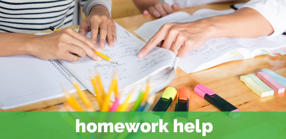 Homework Help - SCV Learning Support
